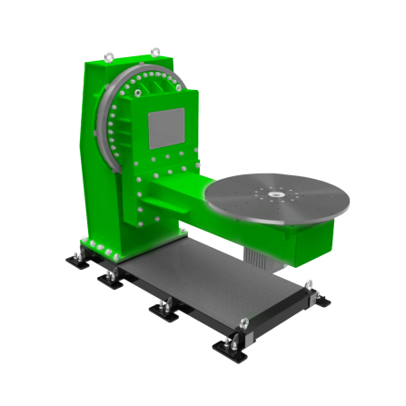 Two-axis L-type positioners