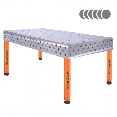 HERMES 3D : 2000 x 1000 x 200 (L=620)