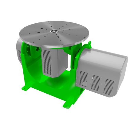 Two-axis P-type positioners