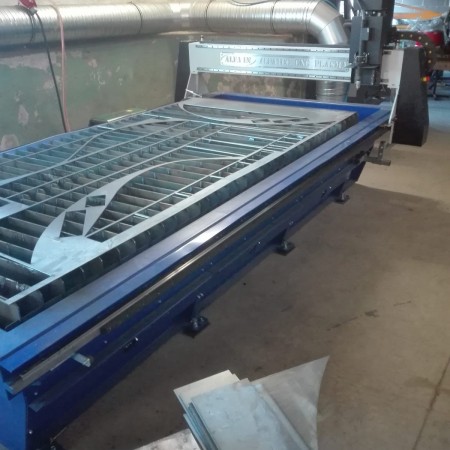  ALFATEC CNC 1.5 X 3 M PLAZMAS GRIEŠANAS MAŠĪNA 2018