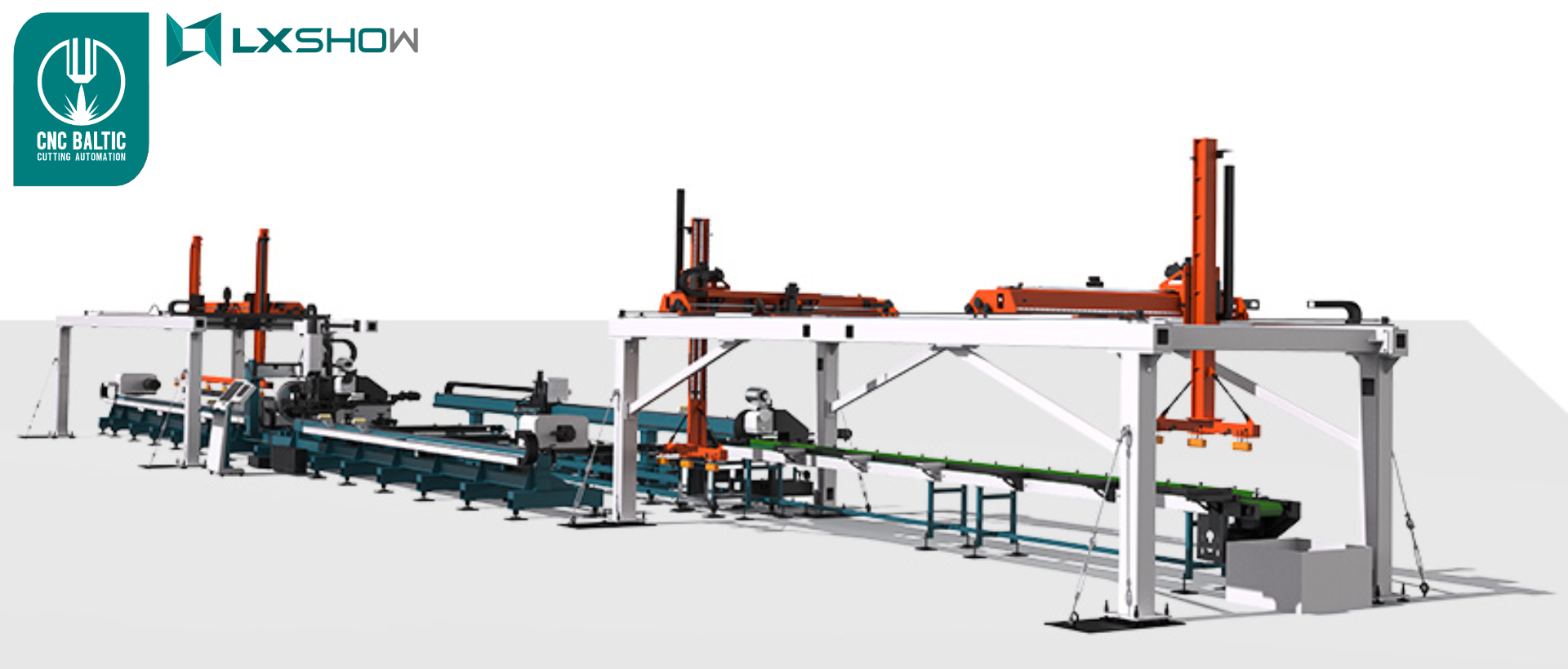Full automatic tube cutting machine